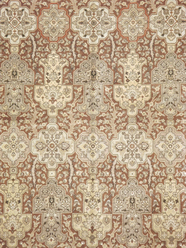 Vintage Persian Tabriz Carpet, No.14061 - Gss