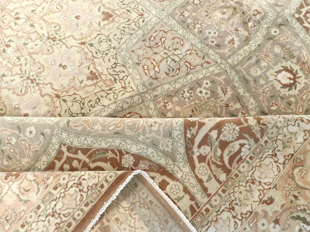 Vintage Persian Tabriz Carpet, No.14064 - Gss