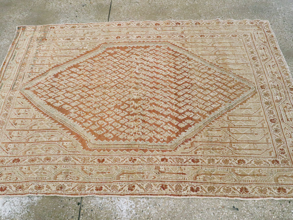 Vintage Persian Malayer Rug, No.14083 - Gss