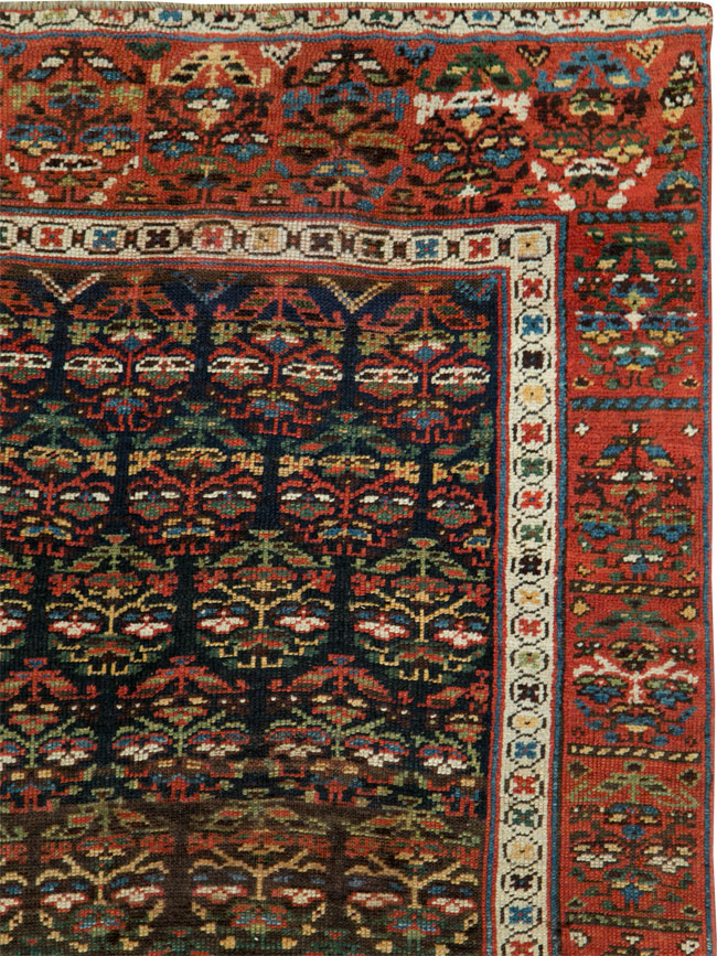 Antique Persian Kurdish Rug, No.14092 - Gss