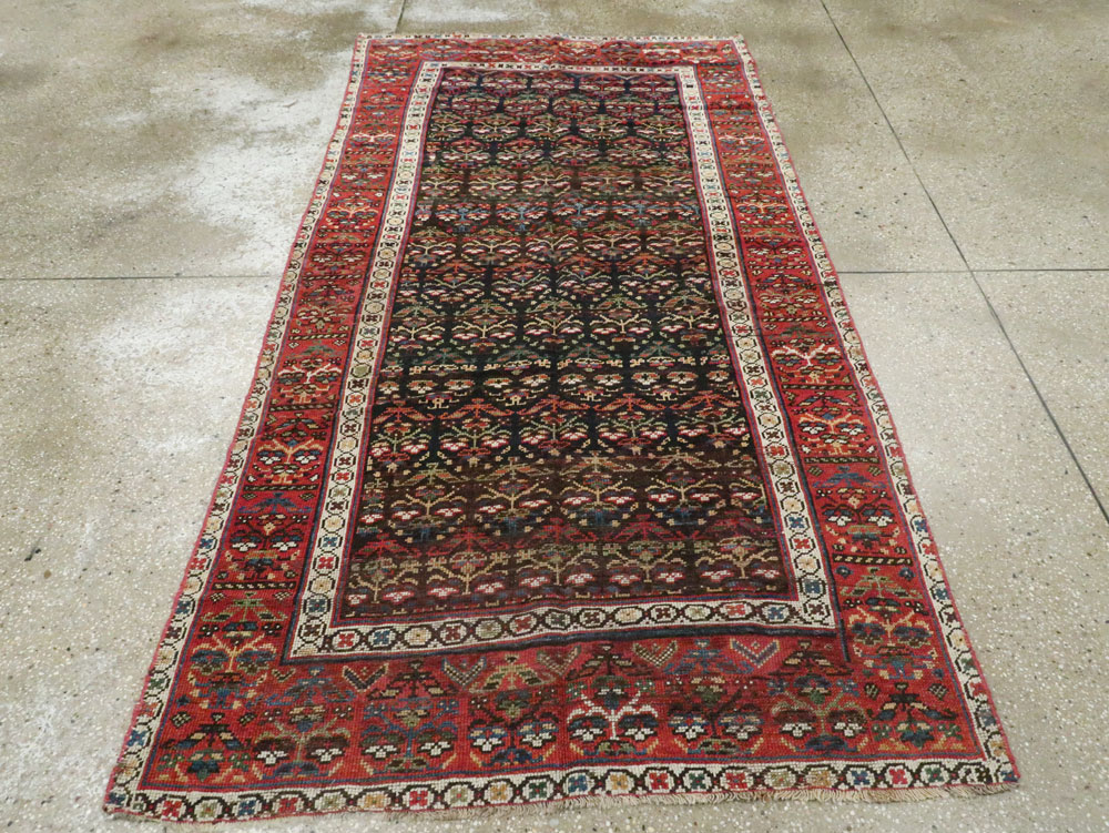 Antique Persian Kurdish Rug, No.14092 - Gss