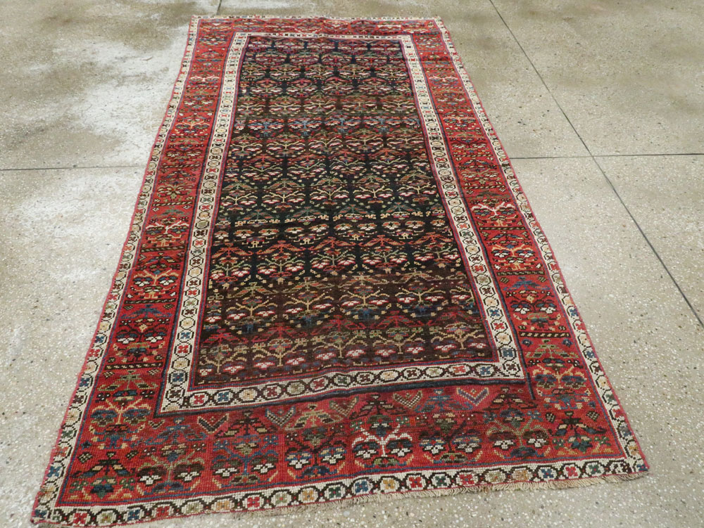 Antique Persian Kurdish Rug, No.14092 - Gss