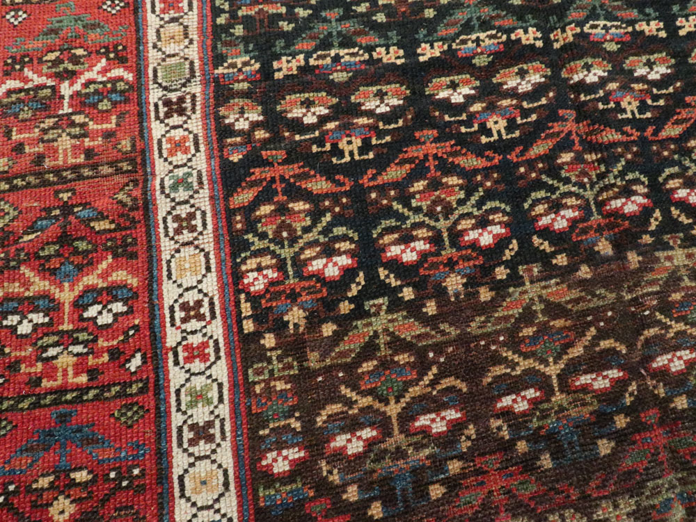 Antique Persian Kurdish Rug, No.14092 - Gss