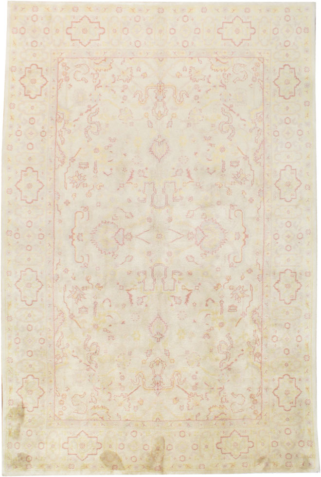 Vintage Indian Lahore Carpet, No.14120 - Gss