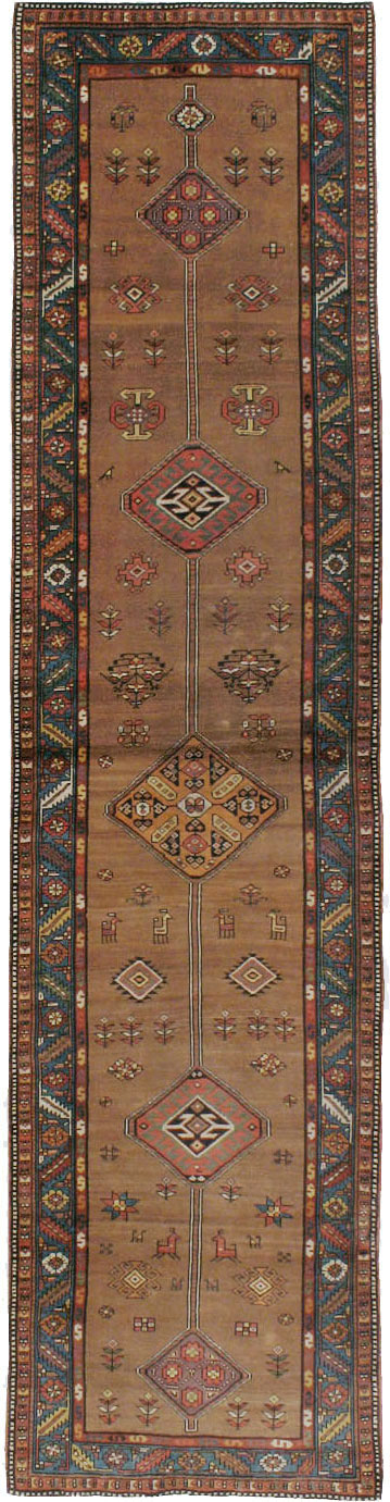 Antique Persian Serab Runner, No.14122 - Gss