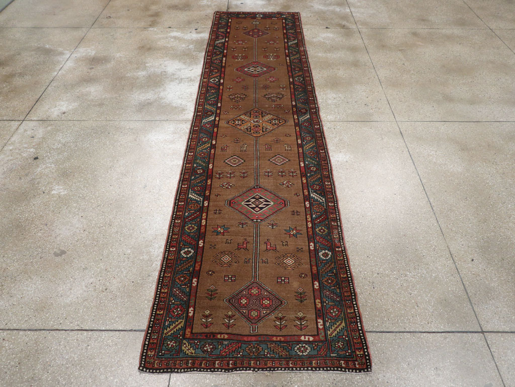 Antique Persian Serab Runner, No.14122 - Gss