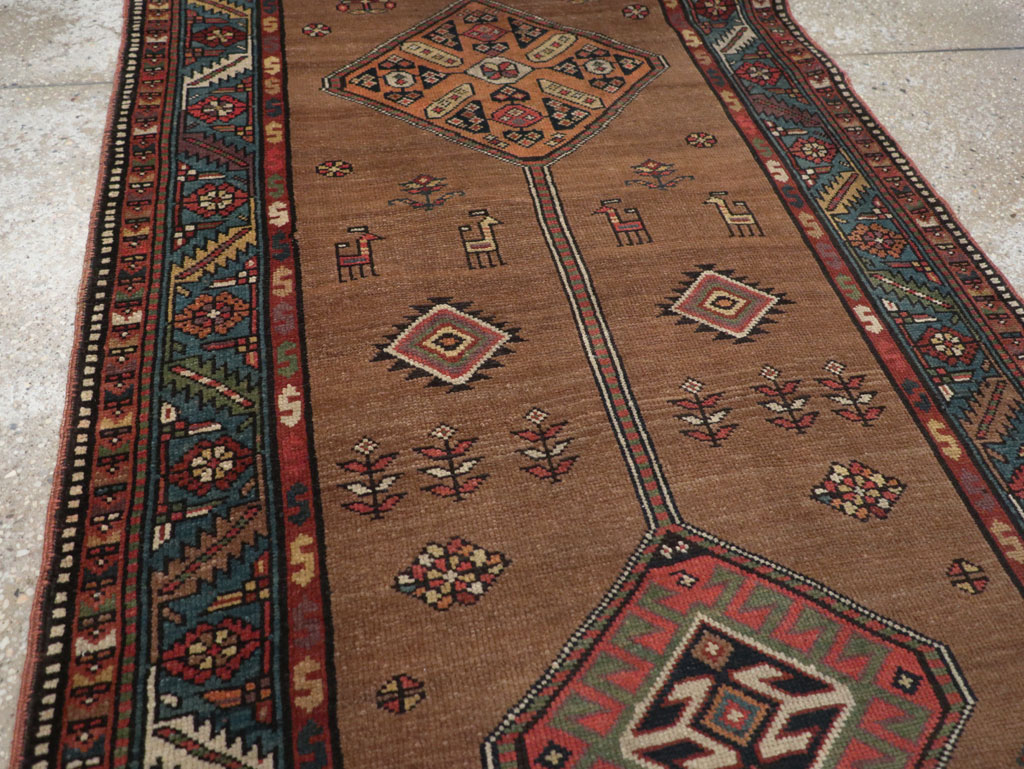 Antique Persian Serab Runner, No.14122 - Gss