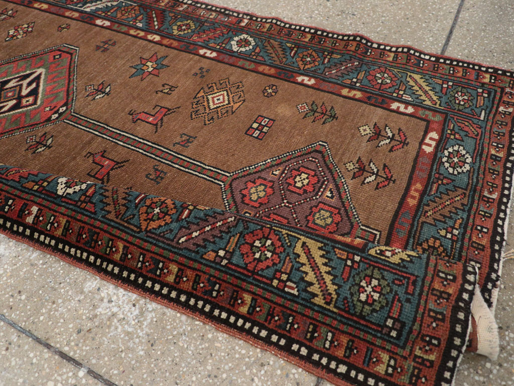 Antique Persian Serab Runner, No.14122 - Gss