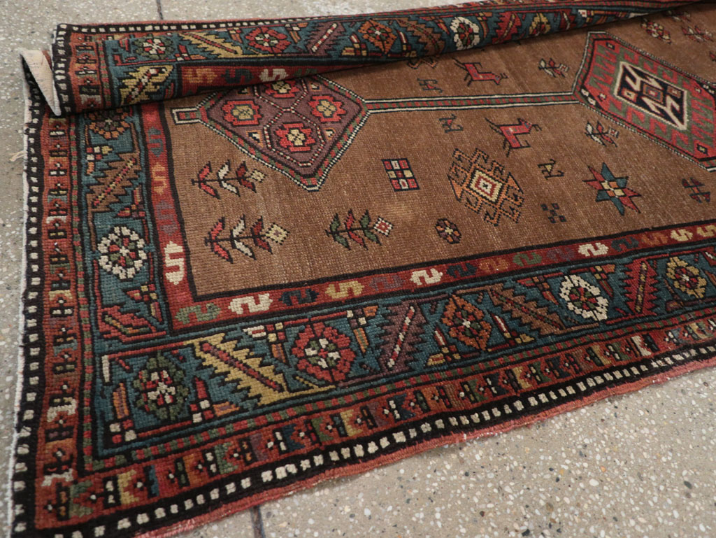 Antique Persian Serab Runner, No.14122 - Gss