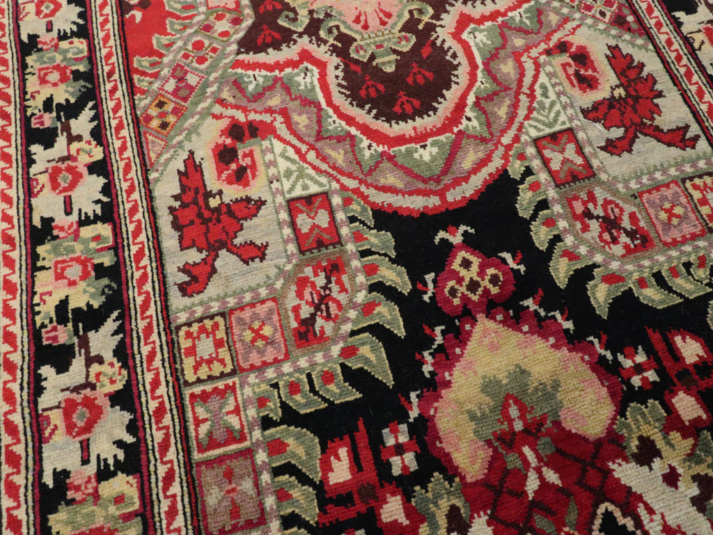 Antique Caucasian Karabagh Runner, No.14123 - Gss