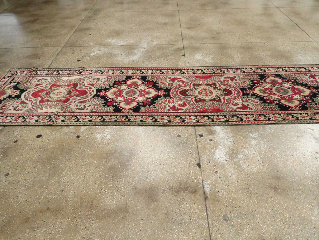 Antique Caucasian Karabagh Runner, No.14123 - Gss