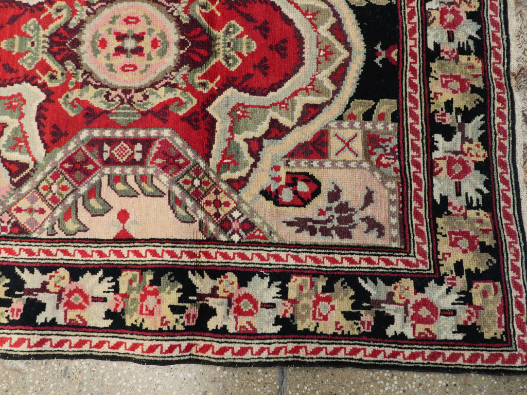 Antique Caucasian Karabagh Runner, No.14123 - Gss