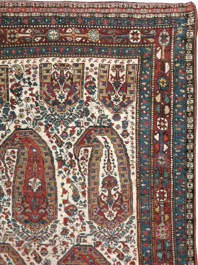 Antique Persian Shiraz Carpet, No.14137 - Gss