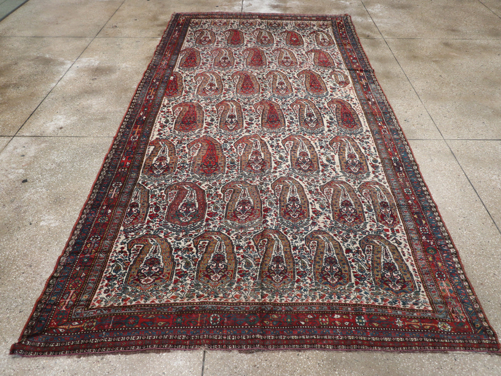 Antique Persian Shiraz Carpet, No.14137 - Gss