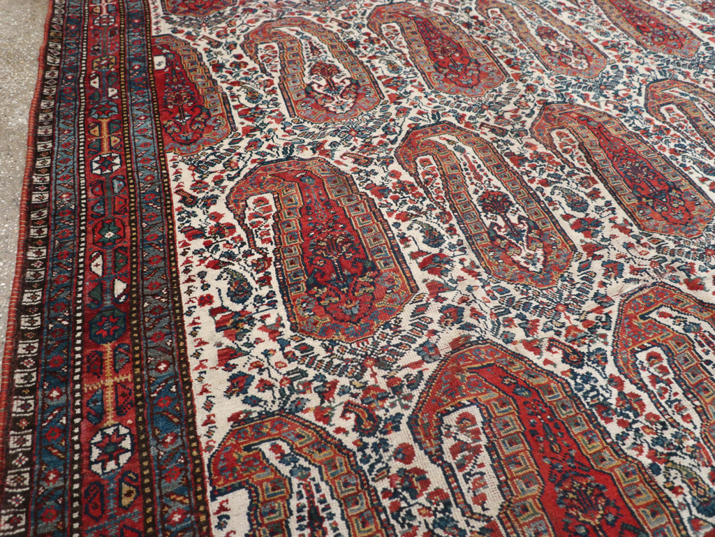 Antique Persian Shiraz Carpet, No.14137 - Gss