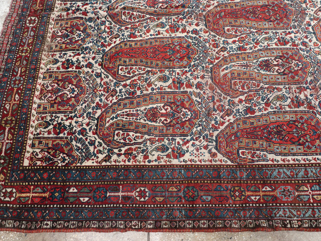 Antique Persian Shiraz Carpet, No.14137 - Gss