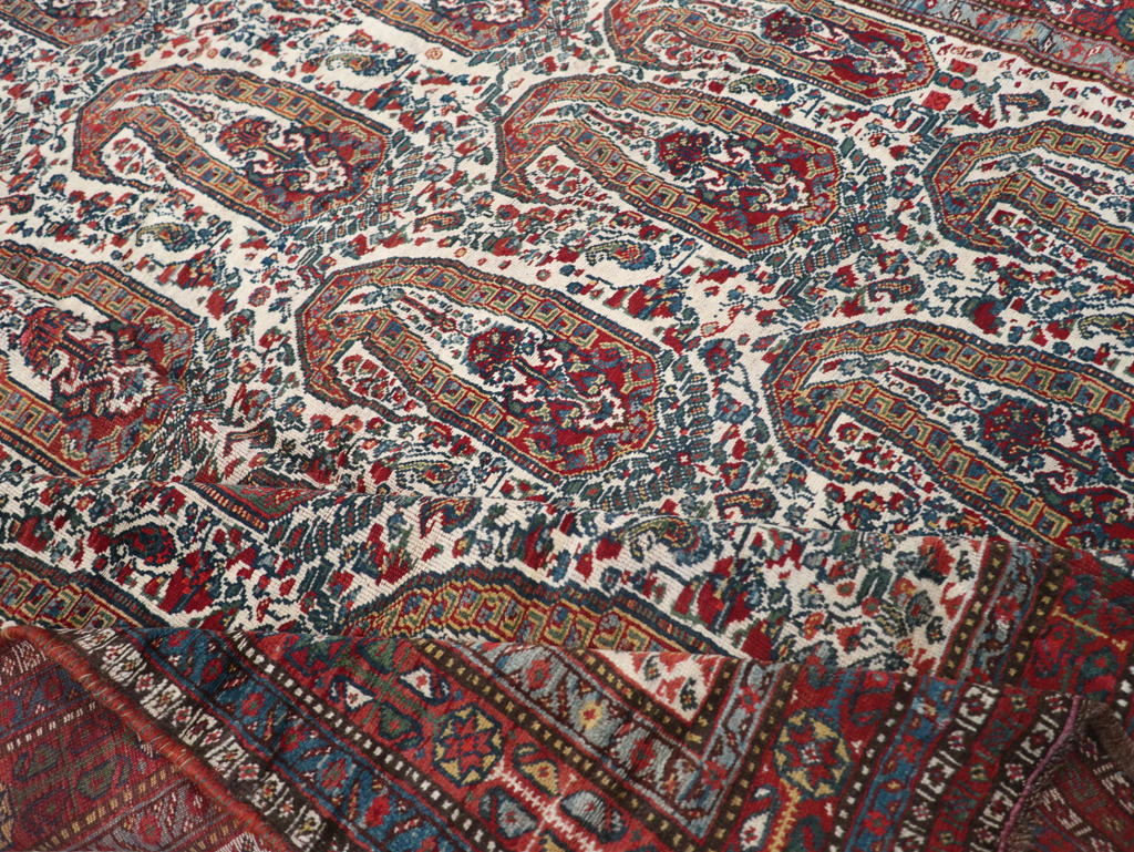 Antique Persian Shiraz Carpet, No.14137 - Gss