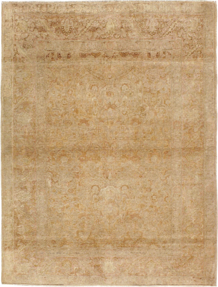 Vintage Persian Tabriz Rug, No.14141 - Gss