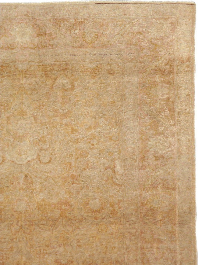 Vintage Persian Tabriz Rug, No.14141 - Gss