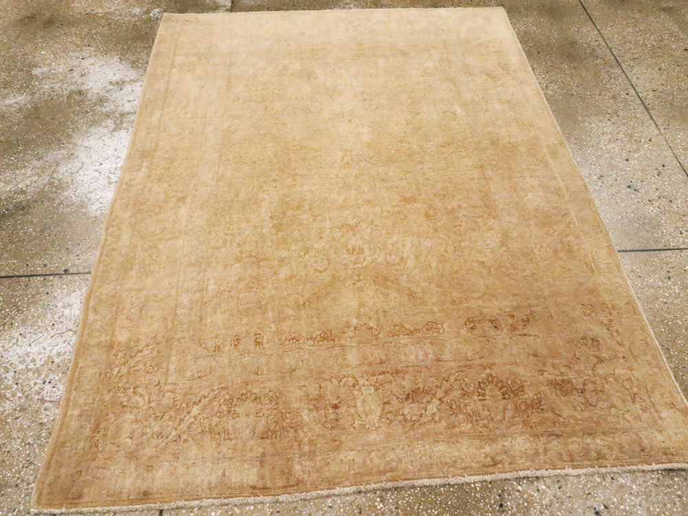 Vintage Persian Tabriz Rug, No.14141 - Gss