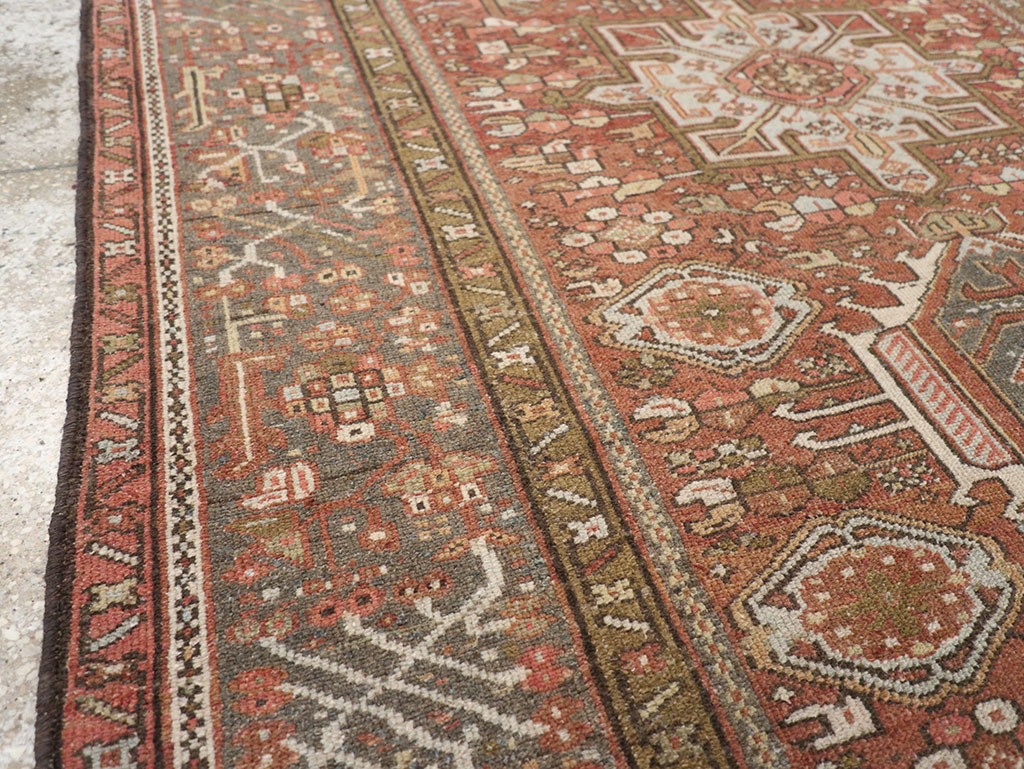 Vintage Persian Karajeh Rug, No.14142 - Gss