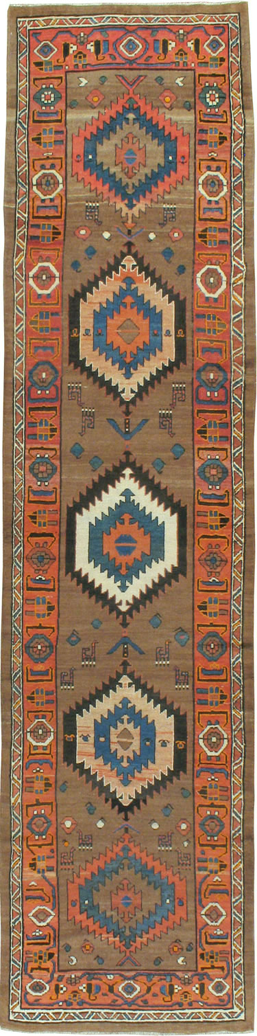 Antique Persian Serab Runner, No.14144 - Gss
