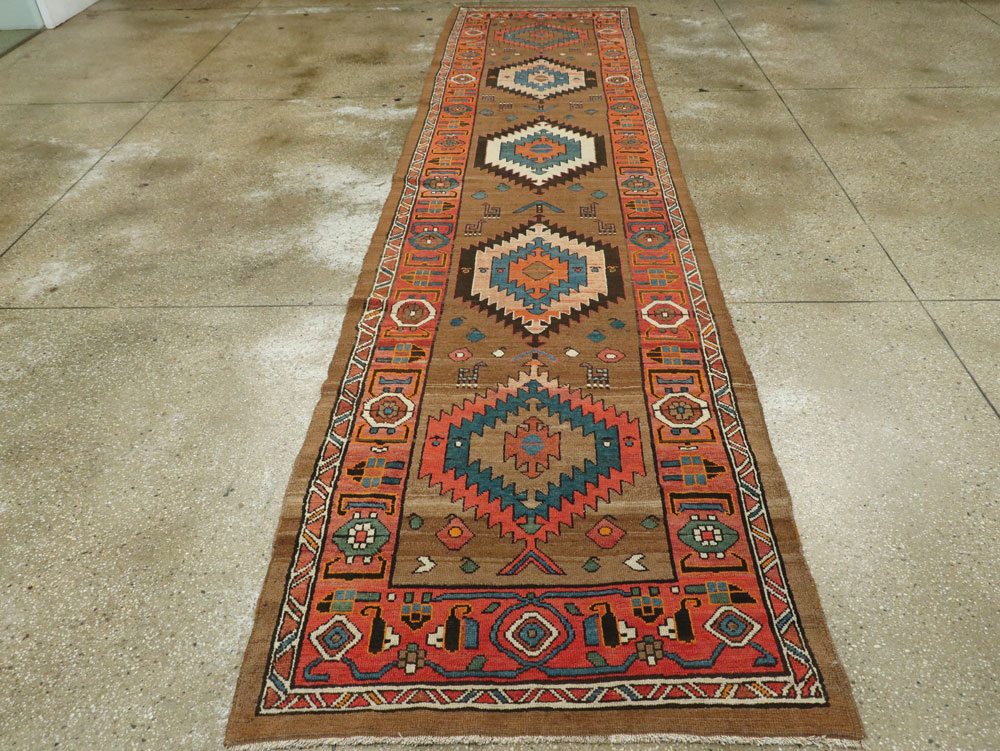 Antique Persian Serab Runner, No.14144 - Gss