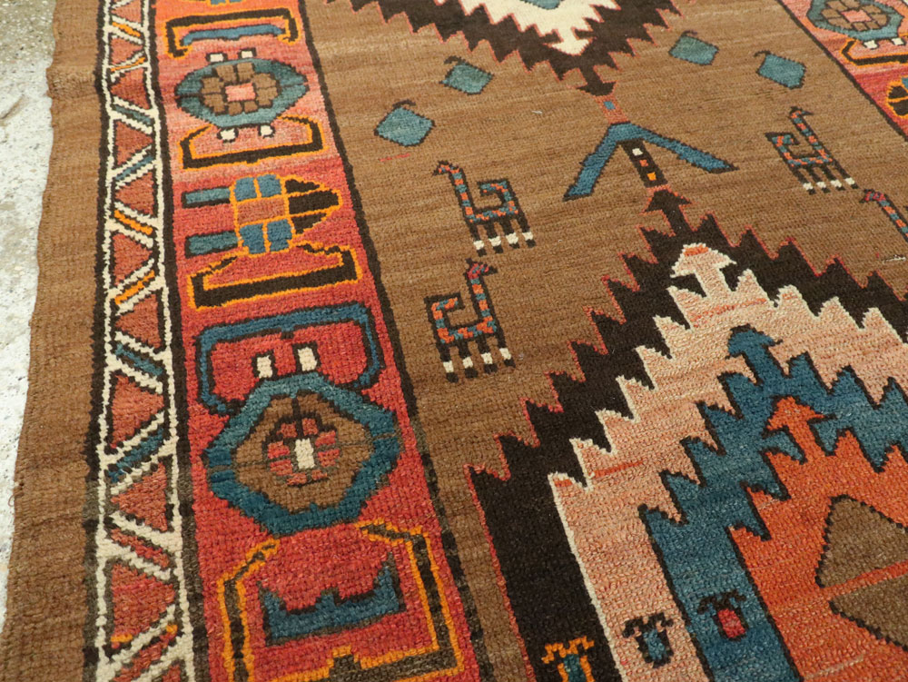 Antique Persian Serab Runner, No.14144 - Gss