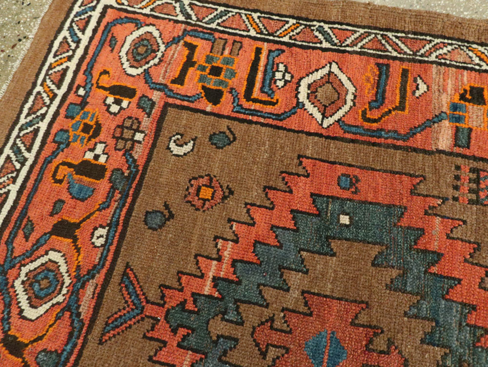 Antique Persian Serab Runner, No.14144 - Gss