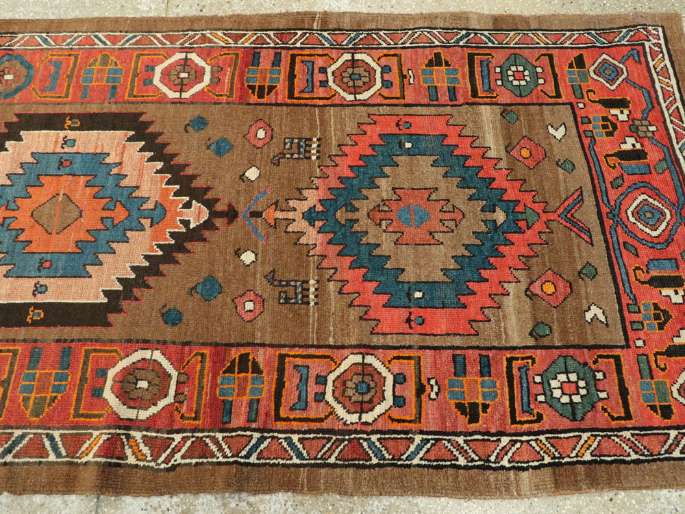 Antique Persian Serab Runner, No.14144 - Gss
