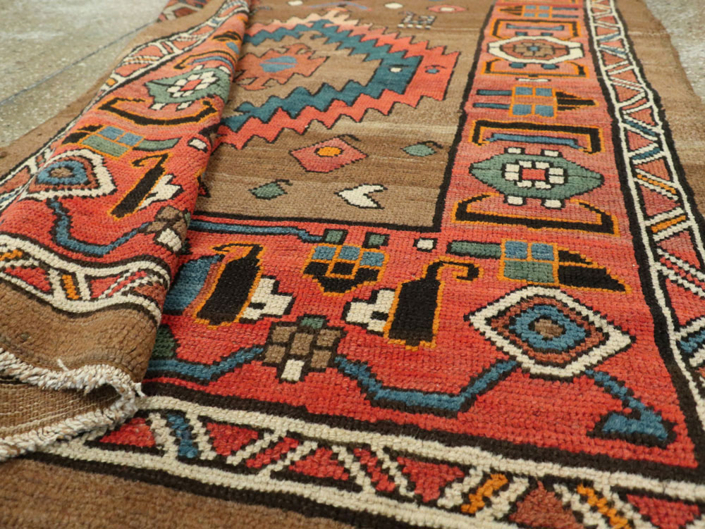 Antique Persian Serab Runner, No.14144 - Gss