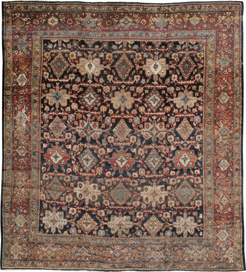 Antique Persian Mahal Carpet, No.14147 - Gss