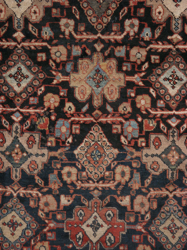 Antique Persian Mahal Carpet, No.14147 - Gss