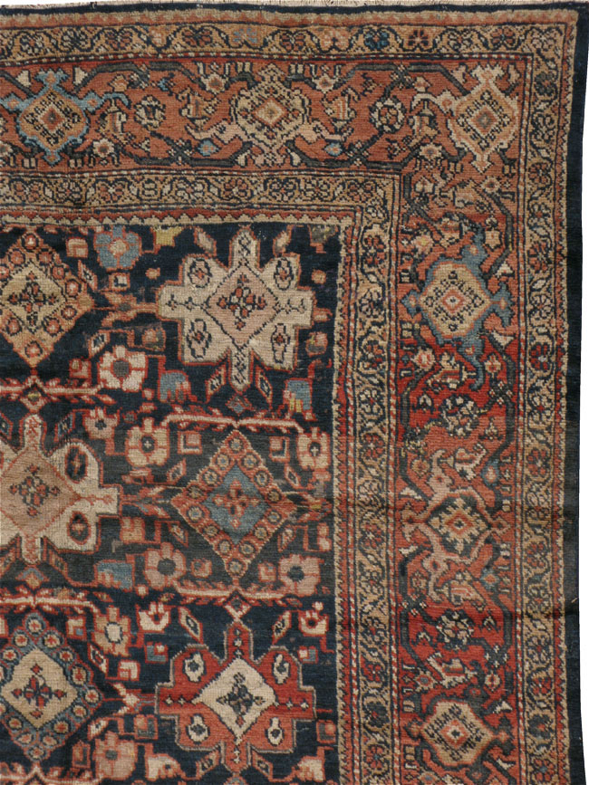 Antique Persian Mahal Carpet, No.14147 - Gss