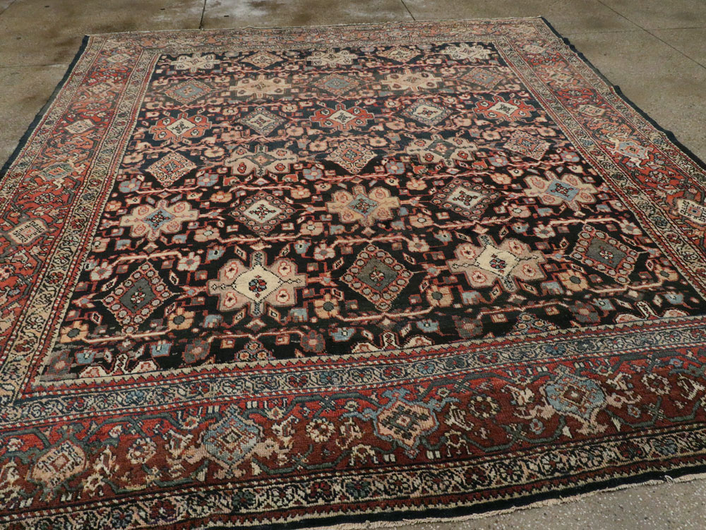 Antique Persian Mahal Carpet, No.14147 - Gss