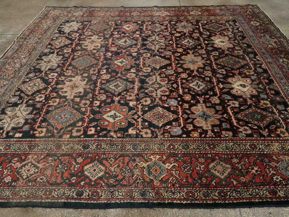 Antique Persian Mahal Carpet, No.14147 - Gss