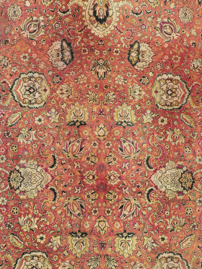 Antique Indian Lahore Carpet, No.14162 - Gss