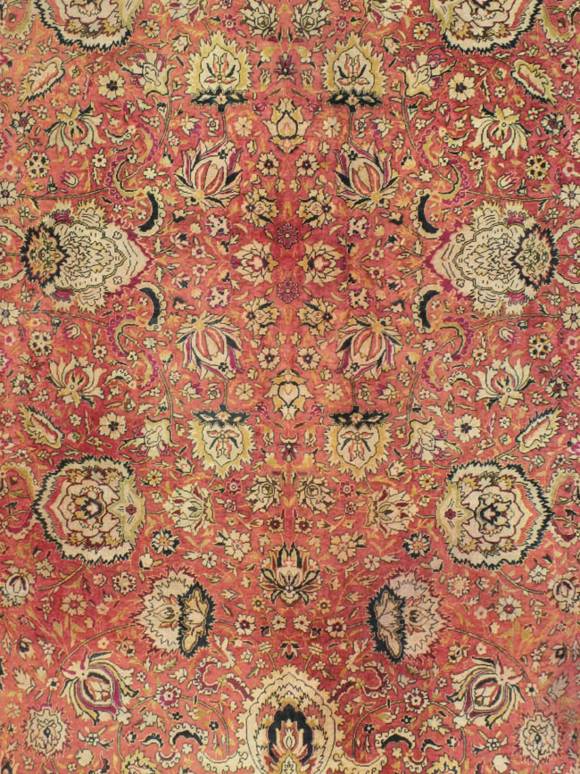 Antique Indian Lahore Carpet, No.14162 - Gss