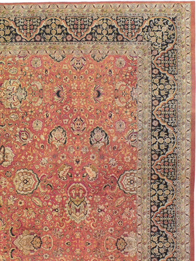 Antique Indian Lahore Carpet, No.14162 - Gss