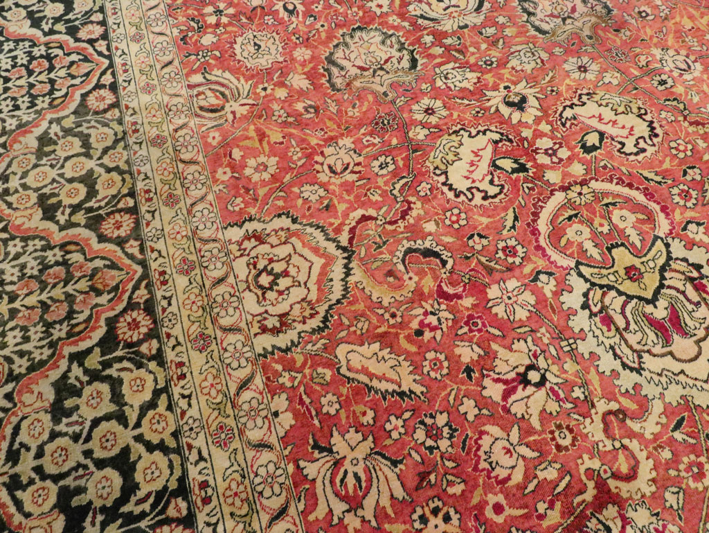 Antique Indian Lahore Carpet, No.14162 - Gss