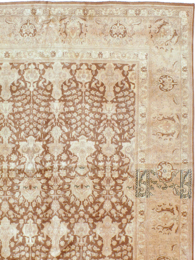 Vintage Persian Tabriz Carpet, No.14177 - Gss