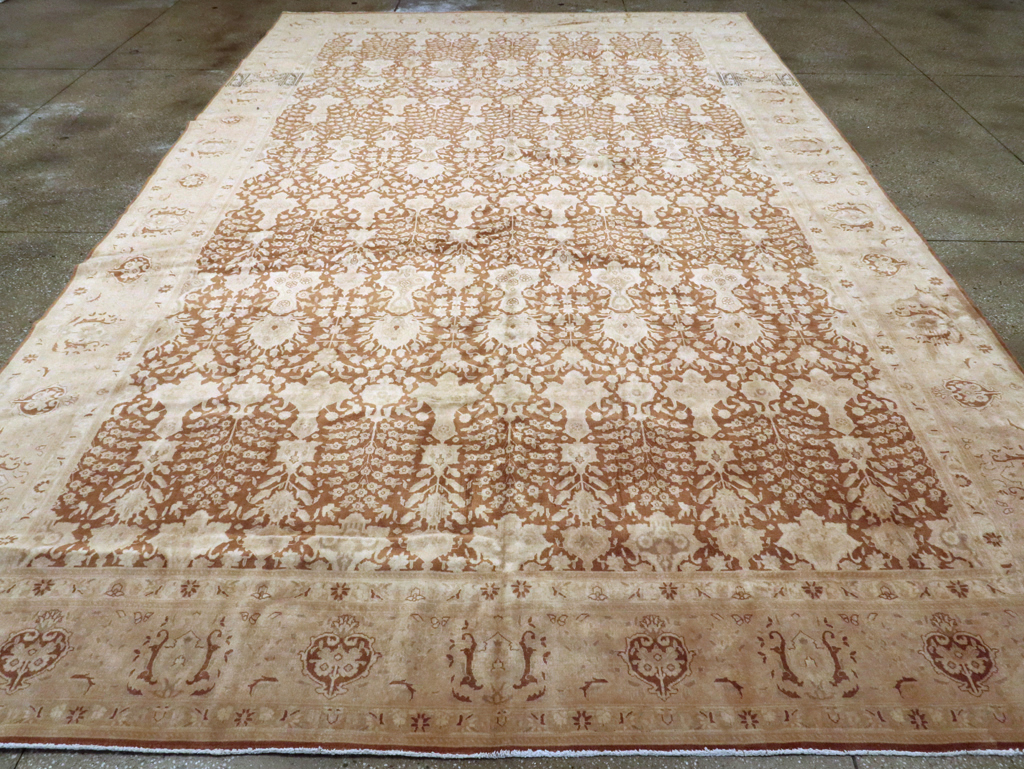Vintage Persian Tabriz Carpet, No.14177 - Gss