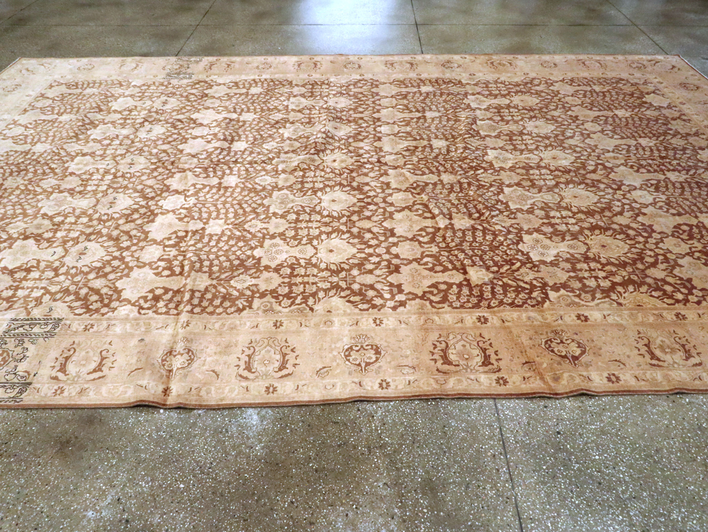 Vintage Persian Tabriz Carpet, No.14177 - Gss