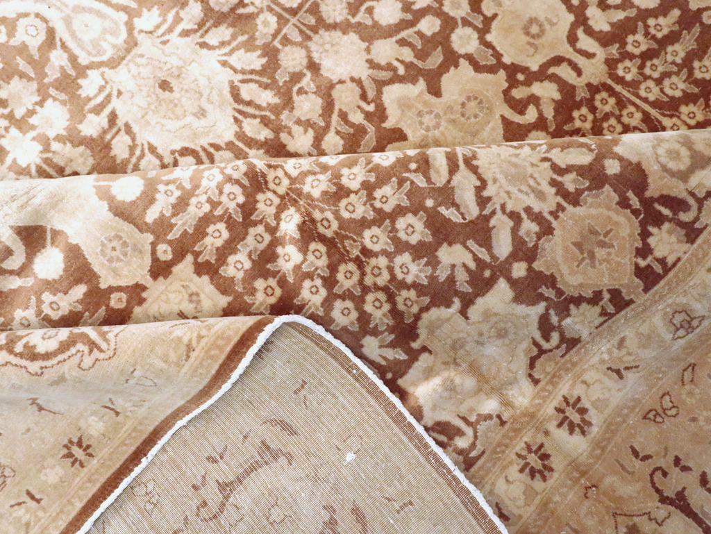 Vintage Persian Tabriz Carpet, No.14177 - Gss