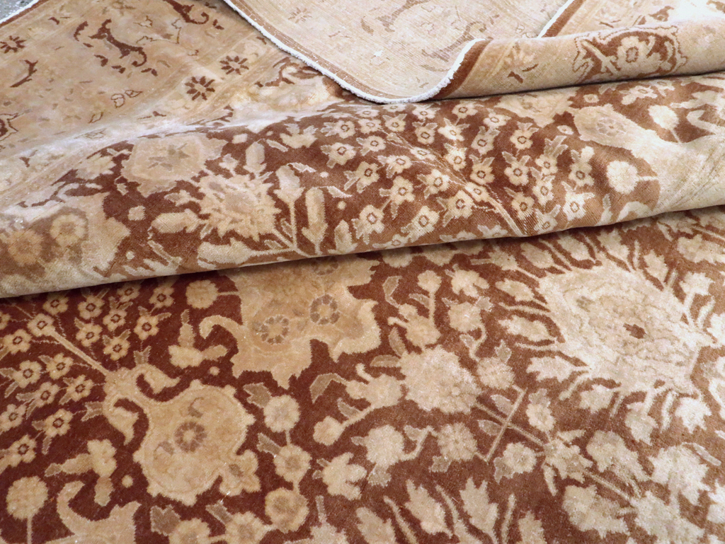 Vintage Persian Tabriz Carpet, No.14177 - Gss