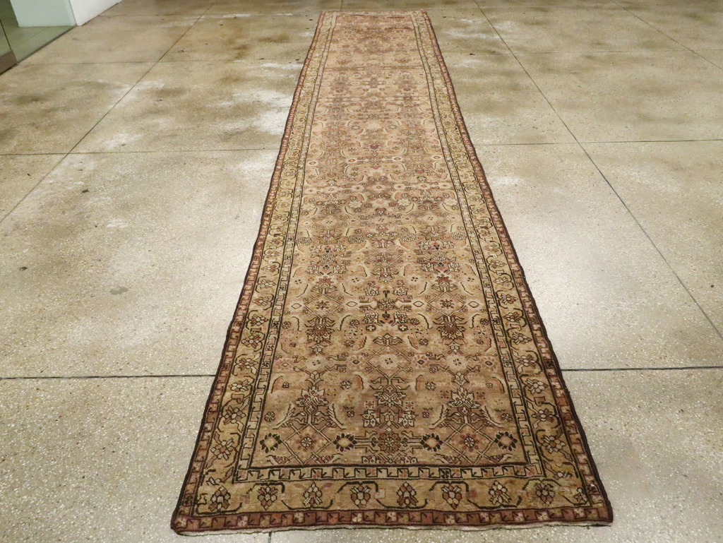 Antique Caucasian Karabagh Runner, No.14186 - Gss