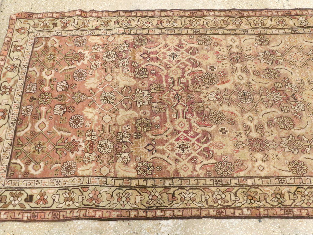 Antique Caucasian Karabagh Runner, No.14186 - Gss