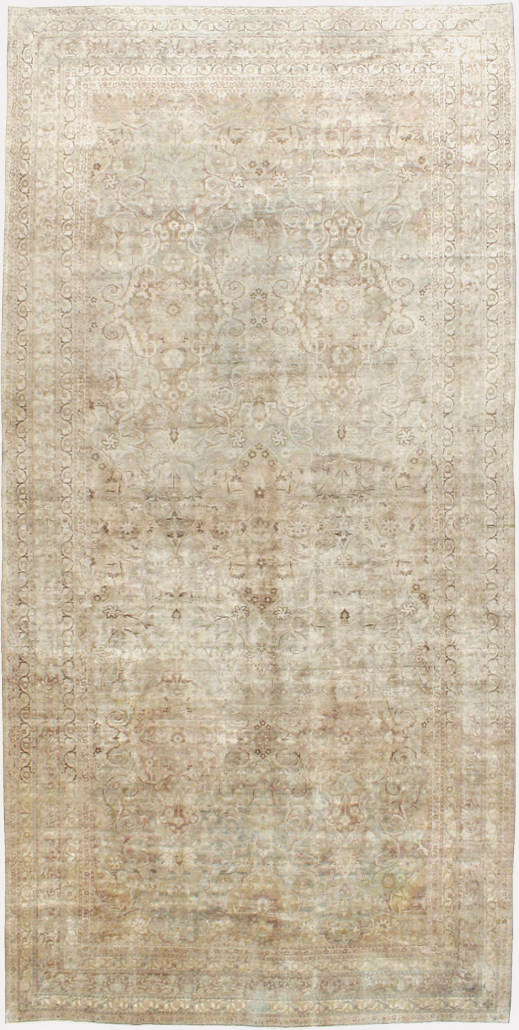 Antique Persian Lavar Kerman Carpet, No.14200 - Gss