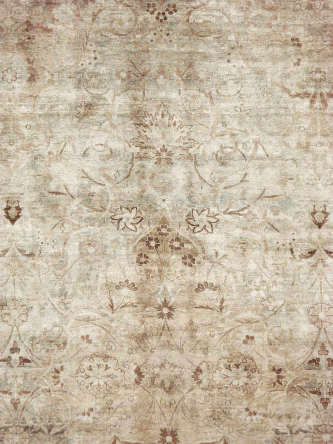 Antique Persian Lavar Kerman Carpet, No.14200 - Gss