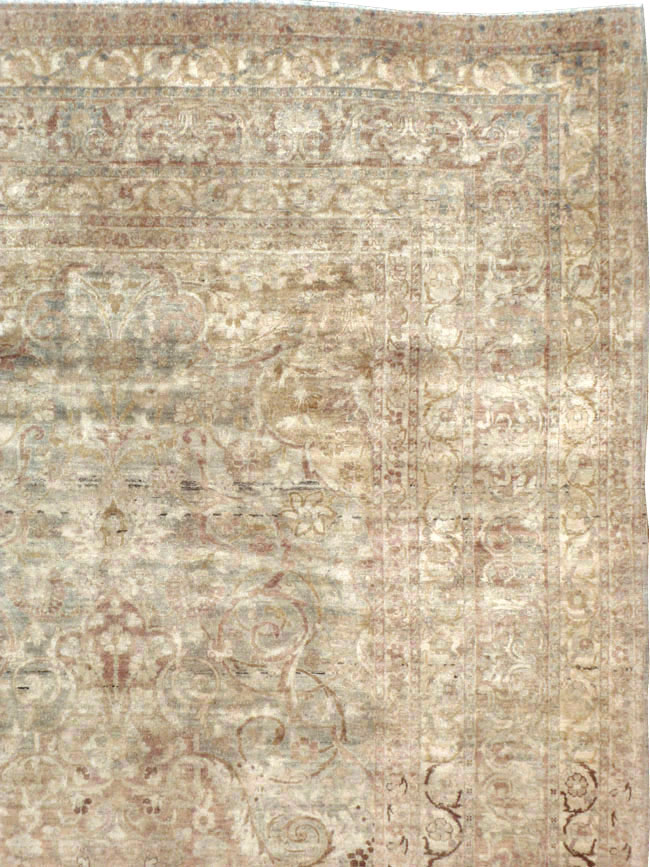 Antique Persian Lavar Kerman Carpet, No.14200 - Gss